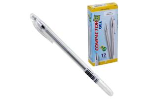 Caneta Esferográfica Gel Prata 0,7mm und - Compactor