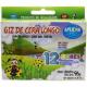 Giz de Cera Big 12 Cores - Aplicor