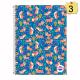 Caderno Espiral 80Fls Pepper C. Dura Sortido - Tilibra