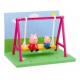 Brinquedo Bonecos Balanço Peppa E George - Sunny