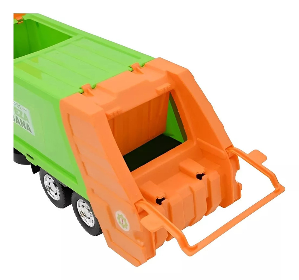 Brinquedo Caminhao Iveco Tector Coletor Limpeza Urbana Usual