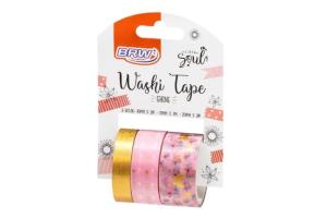 Fita Adesiva Washi Tape Shine Rosa Und - Brw