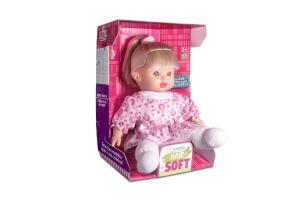 Boneca Hair Soft Loira 28Cm  - Milk 3+