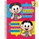 Caderno Espiral C. Dura Monica 80Fls Sortido - Sao Domingos
