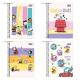 Caderno 1 Matéria 80Fls Snoopy Connect C. Dura Sortido - Tilibra