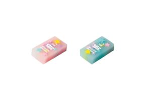 Borracha Plástica Star Azul e Rosa Sortido - Tris