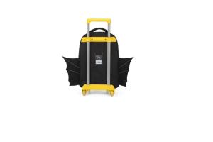 Mochila com Rodinhas Batman com asas de Morcego Preta - Maxlog