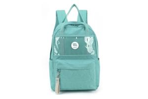 Mochila de Costas UP4YOU Verde com bolso transparente und - Maxlog