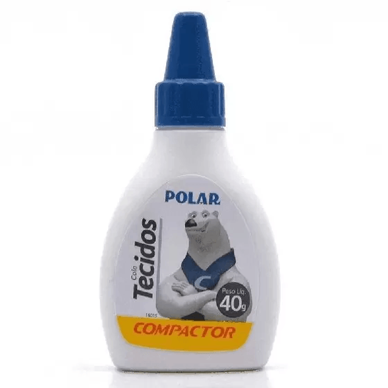 Cola Tecido Polar 40g Und - Compactor
