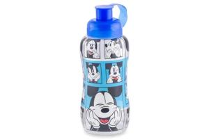 Garrafa Squeeze com Tubo de gelo Mickey Mouse 550ml Und - Plasduran