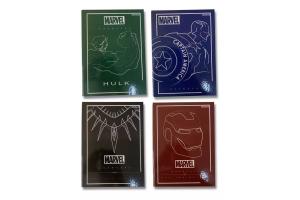 Caderno 1 Matéria 80Fls Marvel Avengers C. Dura Sortido - Jandaia