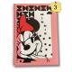 Caderno 1 Matéria 80Fls Minnie C. Dura Sortido - Jandaia