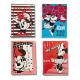 Caderno 1 Matéria 80Fls Minnie C. Dura Sortido - Jandaia