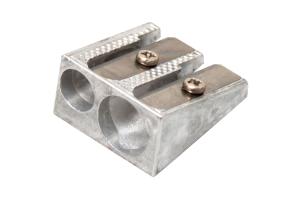 Apontador 2 Furos Metal - Yins
