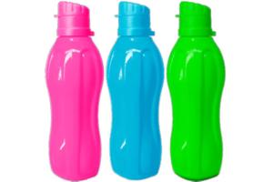 Garrafa Squeeze Neon 600 ml Sortido - Plasduran