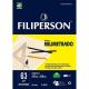 Caderno Milimetrado Bloco com 50fls Branco A3 63g 297x420mm  C. Dura Und - Filiperson