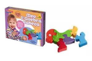 Brinquedo Meu Primeiro Quebra-Cabeça  - Lig Brink
