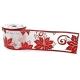 Fita Natalina De Juta Decorada 6,3Cm X 2,7M - Fartex