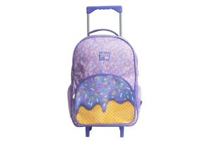 Mochila com Rodinhas Com Alças Candy Roxo und - Yins