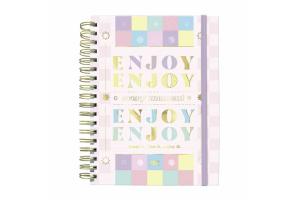 Caderno Smart Inteligente 10 Divisórias 80 fls Enjoy C. Dura Sortido - Dac