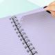 Caderno Smart Inteligente 10 Divisórias 80 fls Trendy Lavander C. Dura Sortido - Dac