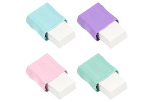 Borracha Plástica Pastel Sortido - Brw