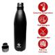 Garrafa Termica Squeeze Esportiva Fit Preta 500 ml Sortido - Wincy