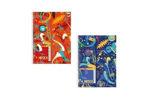 Caderno 1 Matéria 80Fls Musica C. Dura Sortido - Foroni