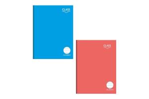 Caderno Caligrafia C. Dura Class Azul 80Fls Sortido - Foroni