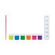 Tinta Guache Neon 15ml C/6 und - Tris