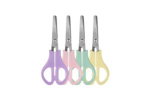 Tesoura Escolar Tons Pasteir Sortida 13cm - Brw