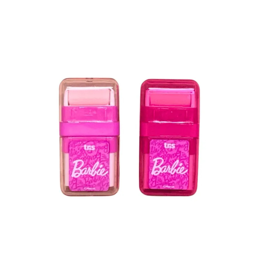 Borracha Rolinho Barbie Escolar Sortido - Tris