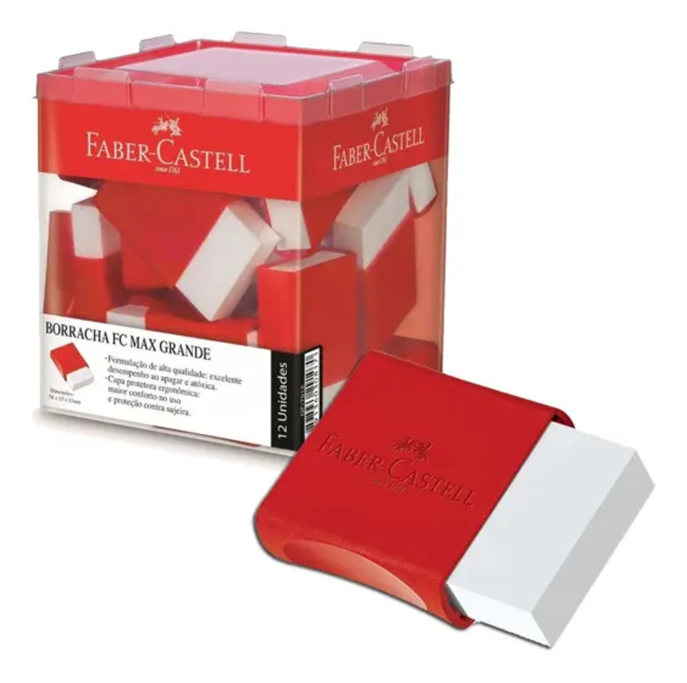 Borracha Plástica Cinta Plast Grande Branca Und - Faber-Castell