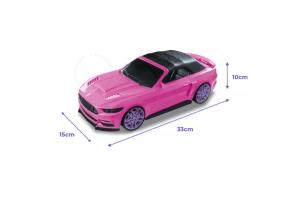 Carrinho Rosa Esportivo Conversivel Flash Girl Para Boneca - Lua De Cristal 3+