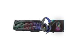 Teclado Combo Need Gamer 4 Em 1 - Teclado, Mouse, Headset E Mouse Pad - Leonora