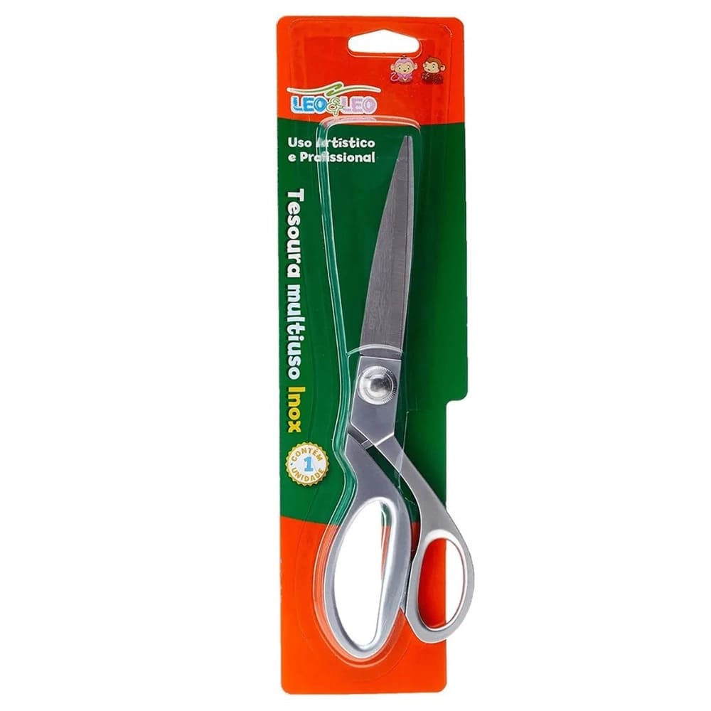 Tesoura Multiuso Inox 23,5cm - Leonora