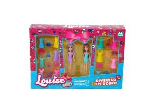 Boneca Linda Bell Kit Com Duas Bonecas E Acessórios - Ark Brasil 3+