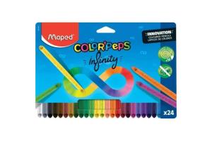 Lápis De Cor Color'Peps Infinity 24 Cores Und - Maped