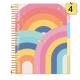 Caderno  Criativo 80Fls Be Kind C. Dura Sortido - Cadersil
