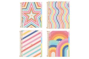 Caderno  Criativo 80Fls Be Kind C. Dura Sortido - Cadersil