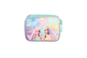 Estojo 1 Ziper Barbie Sereia Holografica und - Luxel