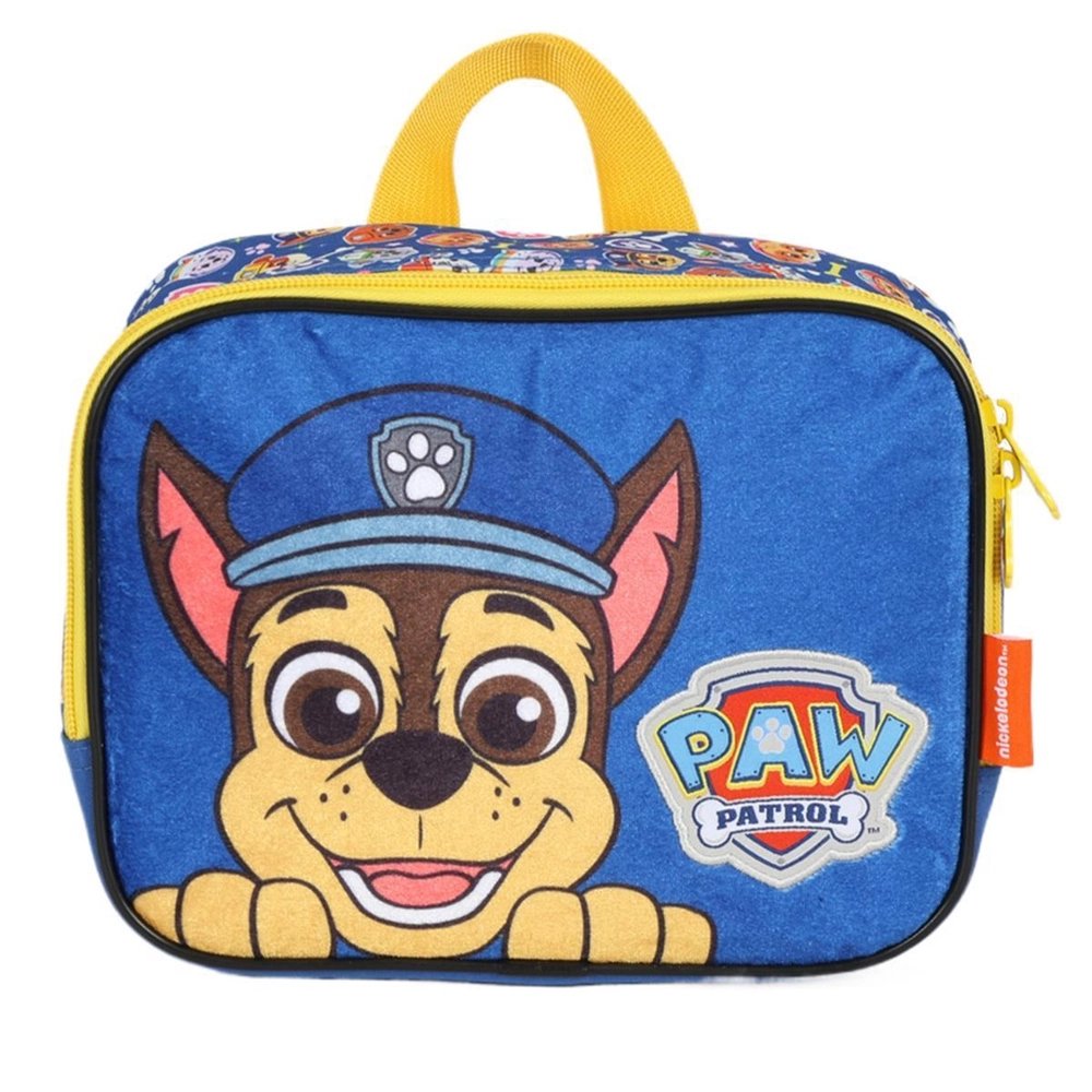 Lancheira Térmica Patrulha Canina Chase Infantil Aveludada und - Maxlog