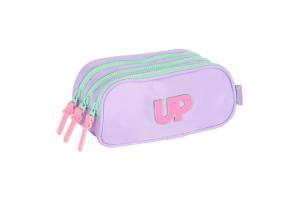 Estojo 3 Ziper Up4you Lilas und - Maxlog