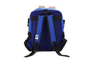 Mochila De Costas Caminhão Azul Tam P und - Yins