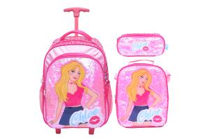 Mochila Kit com lancheira e estojo Chloe und - Yins