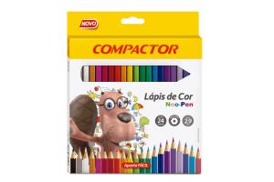 Lápis De Cor Neo-Pen 24 Cores Und - Compactor