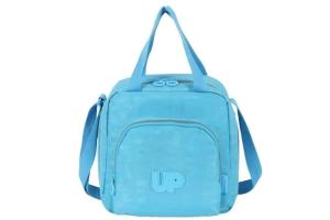 Lancheira Térmica Up4you Azul Crinkle Juvenil und - Maxlog