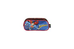 Estojo 2 Zípers Superman Azul und - Maxlog