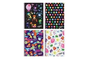 Caderno 1 Matéria 80Fls Divertidamente C. Dura Sortido - Foroni