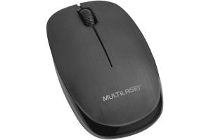 Mouse Sem Fio Multilaser Office Mo251 Preto